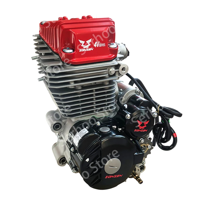 Zongshen 4-Valve 250cc Motorcycle 4-Stroke CB250R Air Cooled Engine For Honda CB250R Dirt Bike