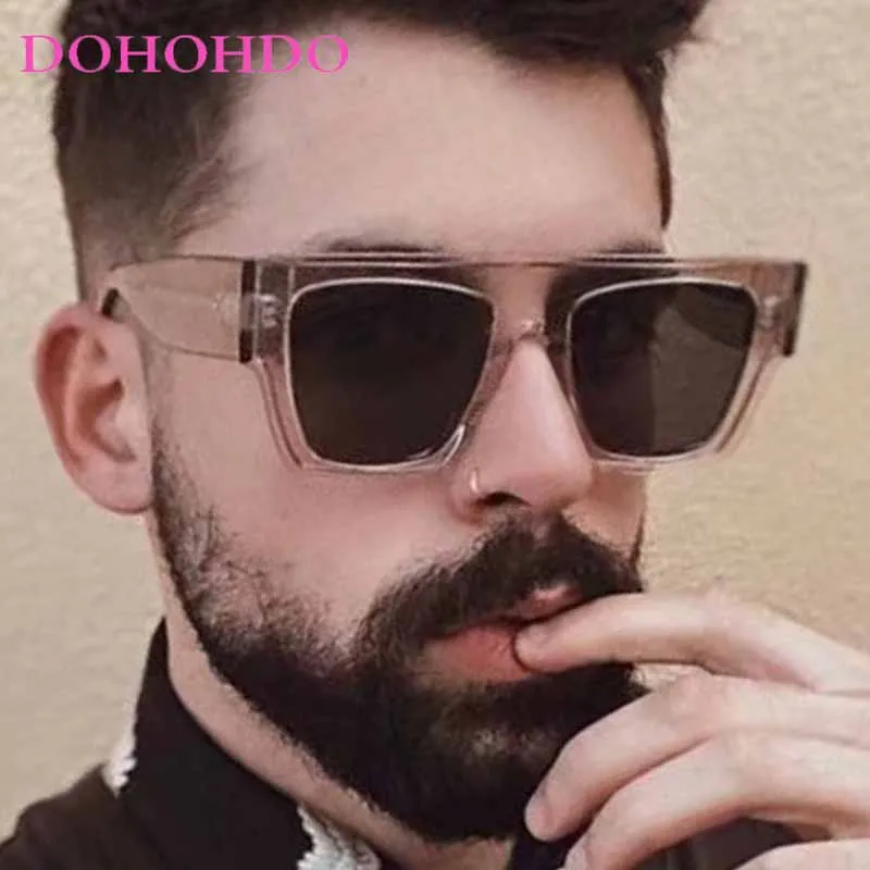 

Trendy Fashion Oversized Square Glasses Women Brand Designer Driving Shades Summer Traveling Shades Sunglasses Male UV400 Очк