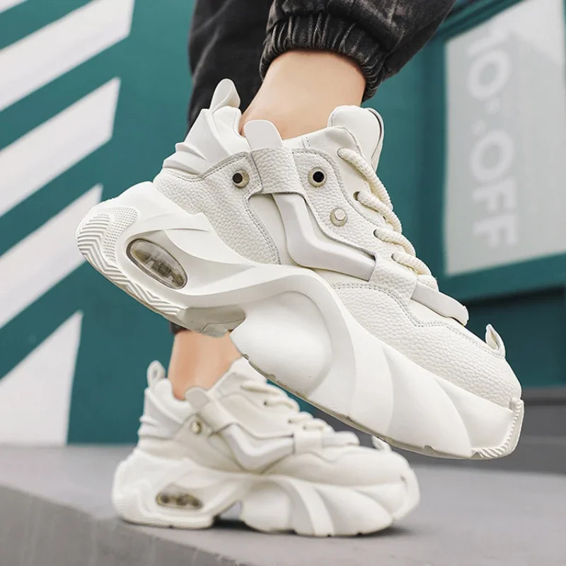 Men Casual Chunky Sneakers - Image 3