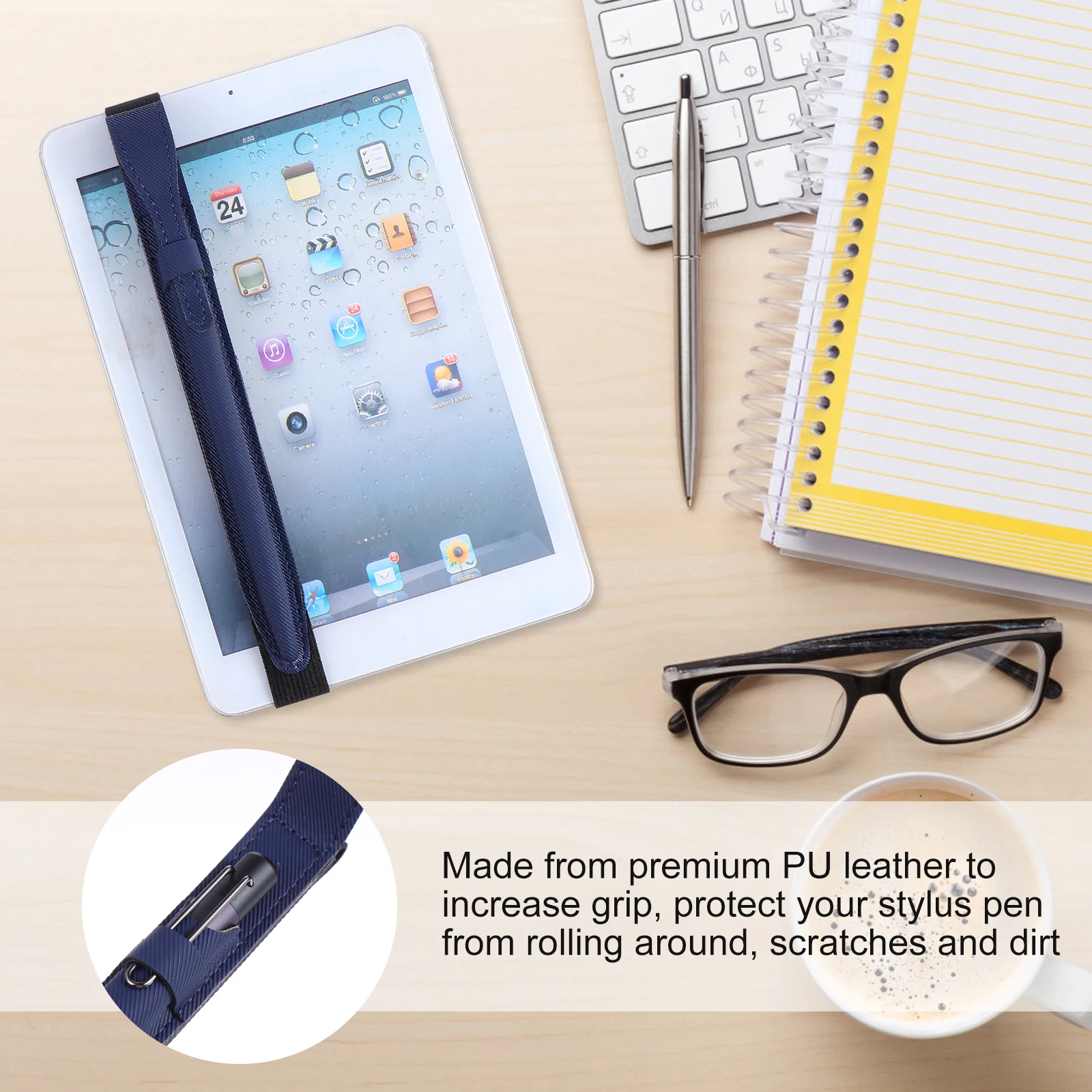 

Stylus Pen Cover Case for Pencil 1 Pc PU Soft Protective Bag Stylish Non Slip Easy Grip