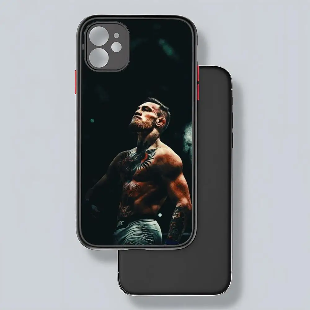 U-Ufc Conor McGregor Phone Case Matte Transparent Back For IPhone 16 15 14 13 12 11 Pro Max X XR XS Plus Cover