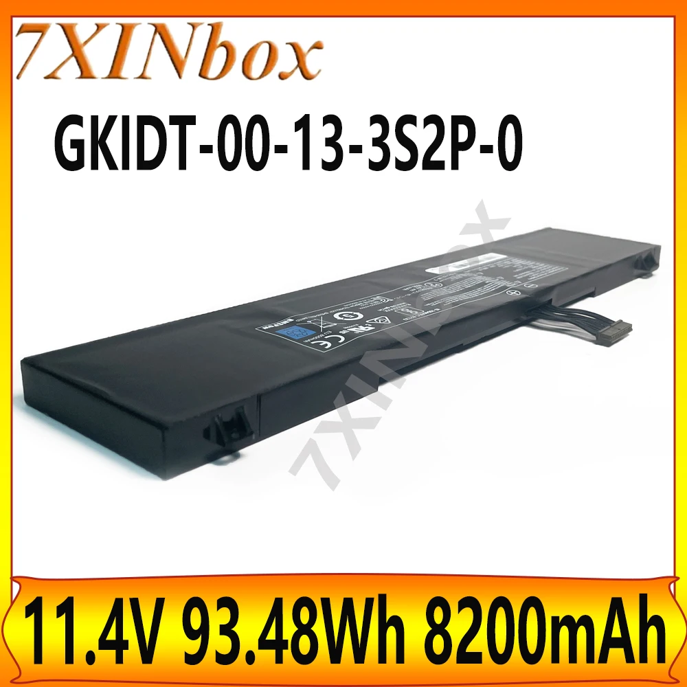 

7XINbox GKIDT-00-13-3S2P-0 11.4V 8200mAh 93.48Wh Battery For XPG XENIA 15 XMG Fusion 15 XFU15L19 GKIDT-03-17-3S2P-0