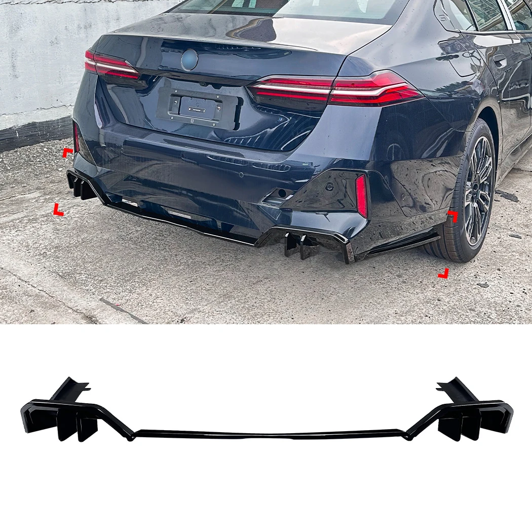 For BMW 5 Series G60 Sedan G61 Touring & i5 EDrive 40 M-PACK 2024 2025 Sedan MP Style Model Car Rear Bumper Diffuser Lip BodyKit