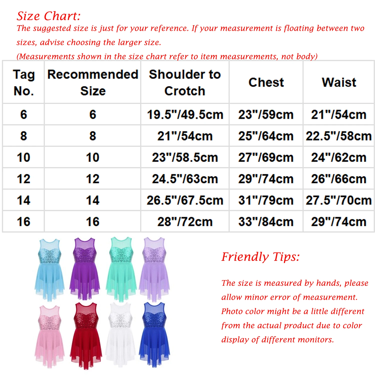 Kids Girls Sequins Lyrical Dance Dress Childs Ballet Tutu Dress Gymnastic Leotard Ballroom Modern Dancing Performance Dancewear