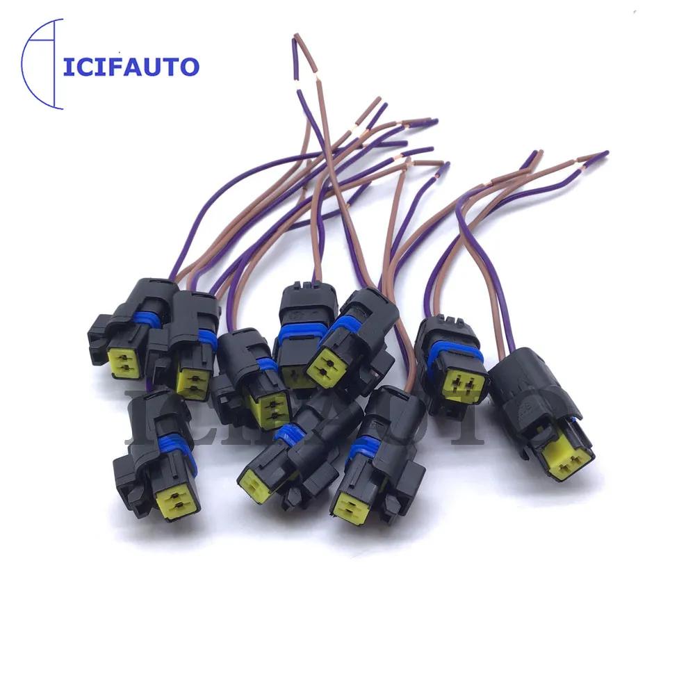 10 X Connector of Crankshaft Position Sensor for Fiat Ulysse Suzuki Grand Vitara Lancia Phedra Citroen Peugeot 9640627780