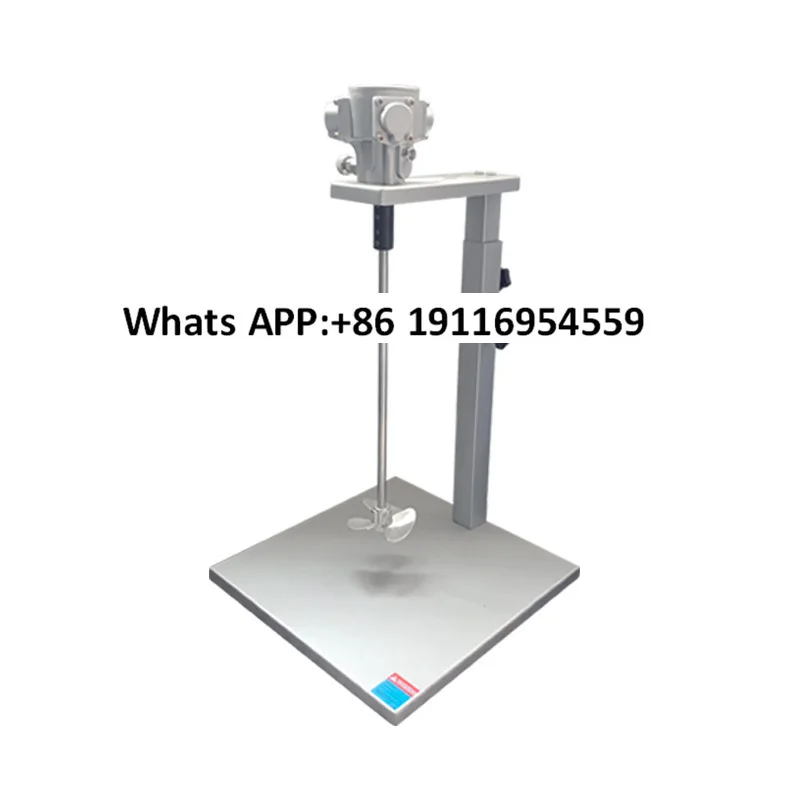 Pneumatic mixer 50 gallon horizontal plate wall mixer hand mixer