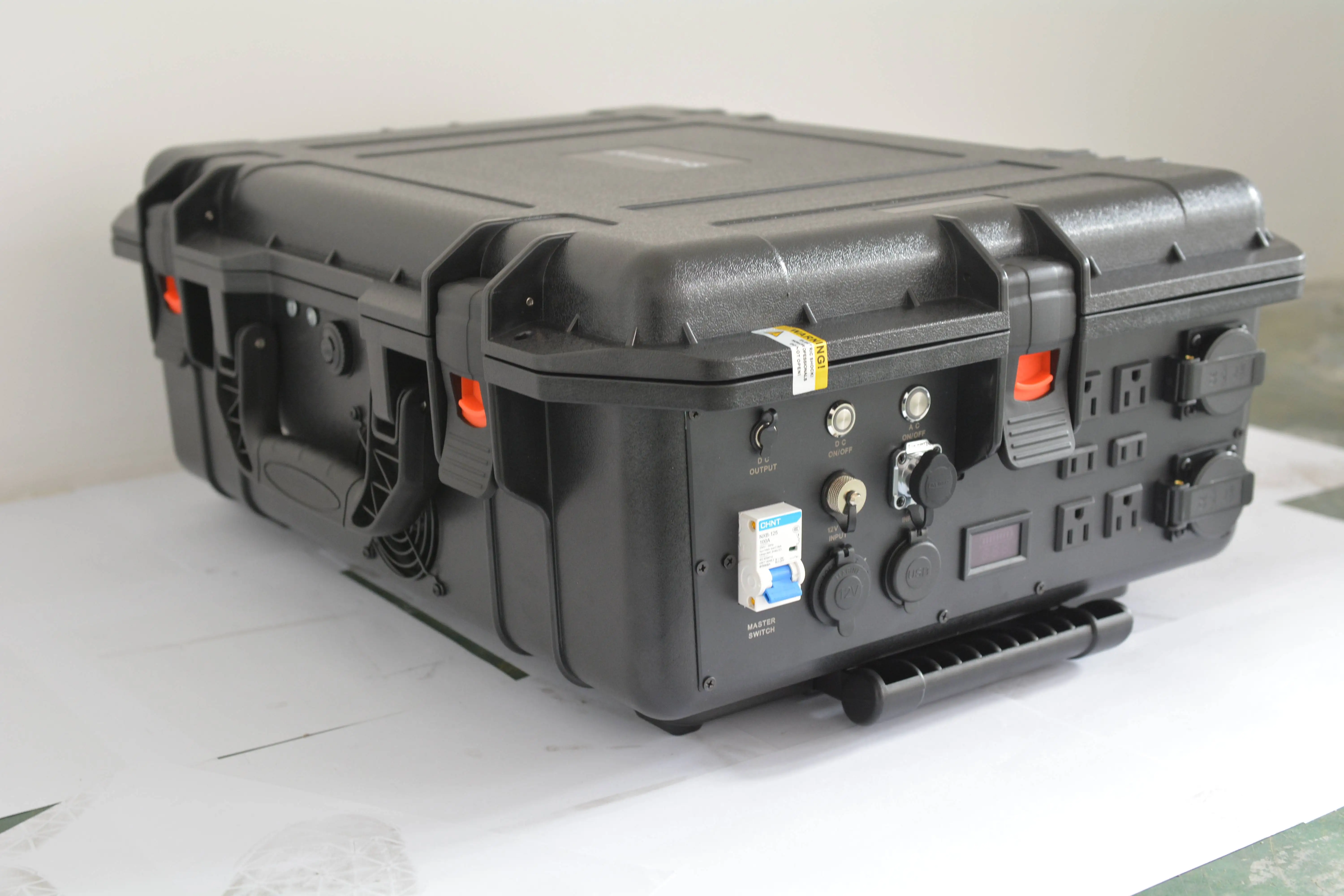 NewLithium Energy Storage Battery Pack Solar Generator Power Bank  5000W 2000W Portable AC Power Station
