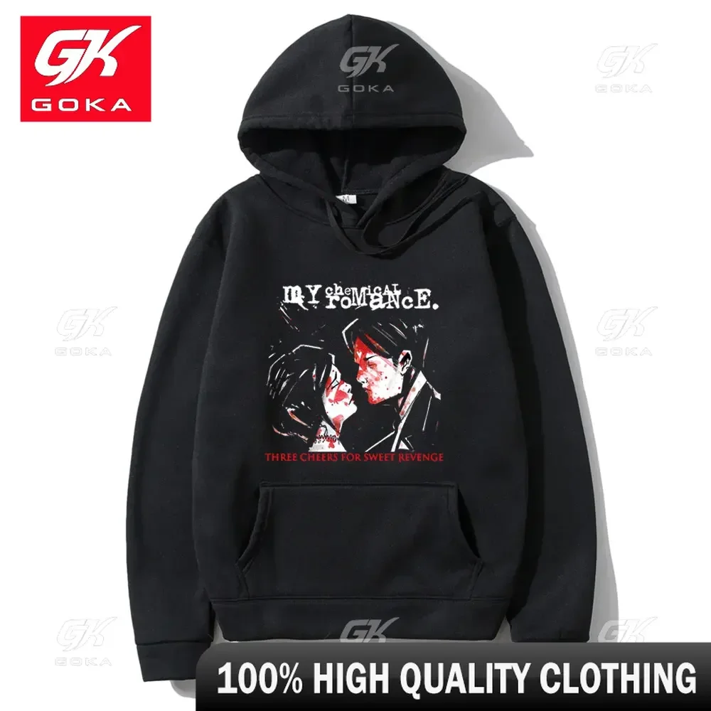 MY CHEMICAL ROMANCE THREE CHEERS FOR SWEET REVENGE Hoodie Sweatshirt Men Women Hoodies Fashion Hoody Sweatshirts Unisex Clothing