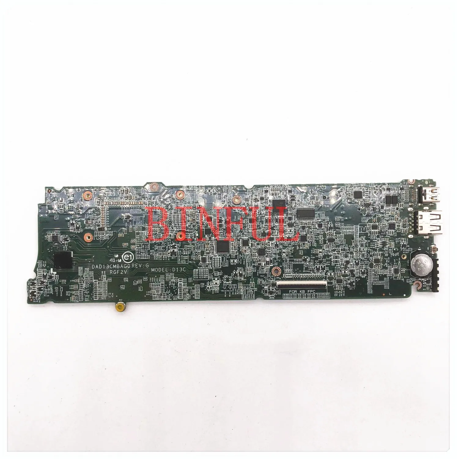 Imagem -02 - Mainboard para Dell Xps 13 9333 Computador Portátil Placa-mãe Dad13cmbag0 com Sr16h I74650u Cpu 8g 100 Completo Testado Cn0f6nvv 0f6nvv F6nvv