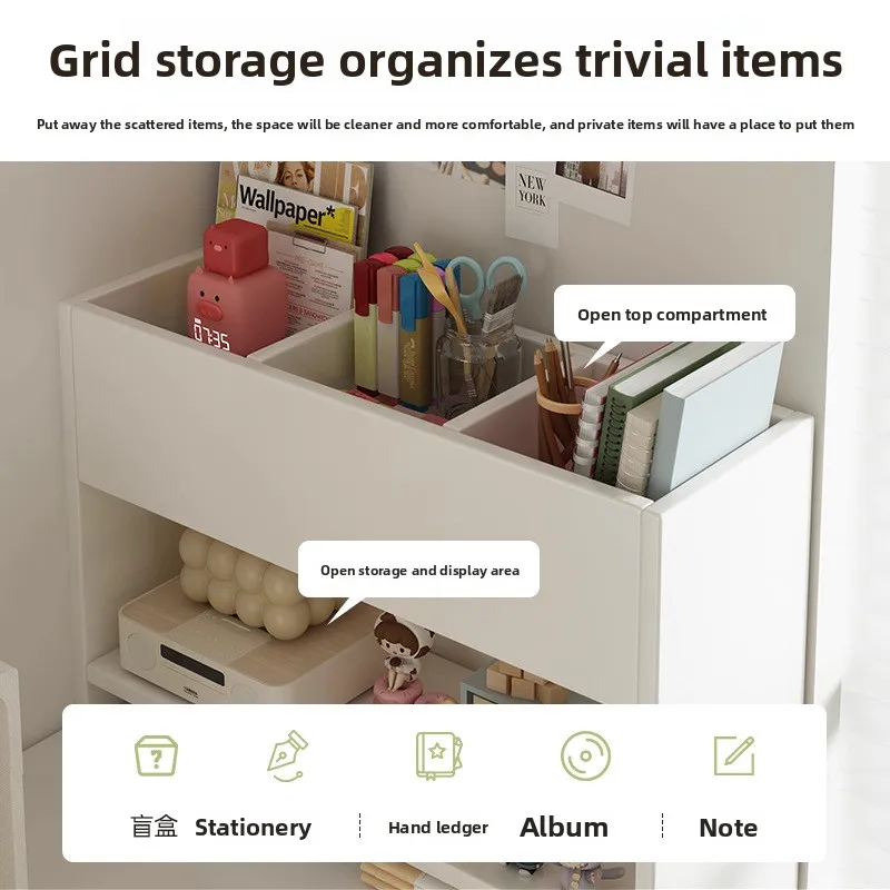 

SGF Desktop Bookshelf Vertical Display Storage Multi-layer Desktop Organizer