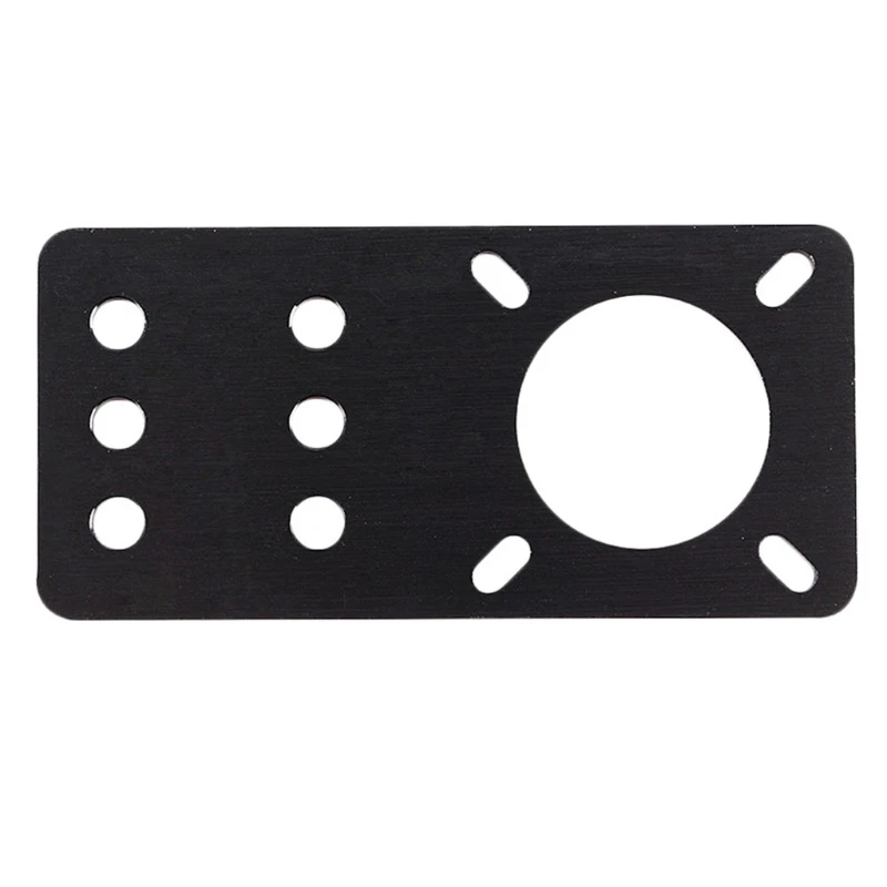 nema17 Stepper Motor Mount Plate Aluminum Alloy Motor Holder Fixed Seat for nema17 Stepper Motor 3D Printer Parts