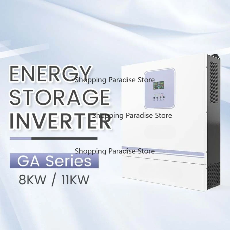 Time-limited Solar Energy System PF1.0 8kva 8kw Inverter Built-in 120A Controller for Island