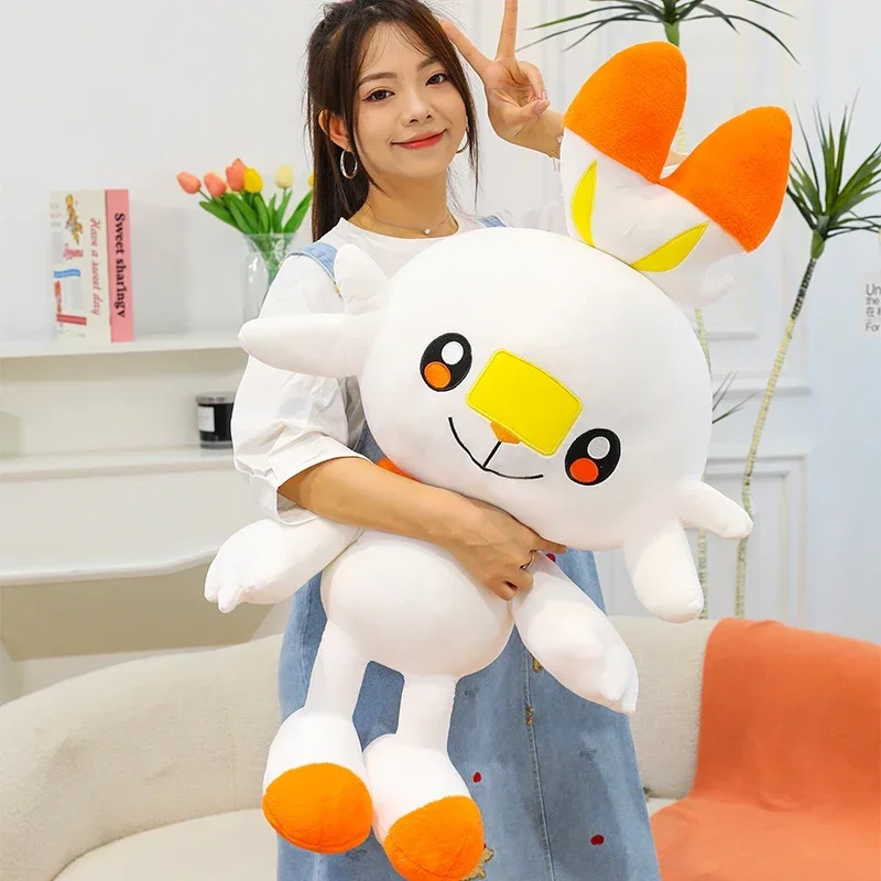 Pokemon Cartoon Neue Kawaii Große Größe 45/75/85 cm Hohe Qualität Nette Yan Kaninchen Plüsch ToyFill Puppe kind Festival Geschenk Für