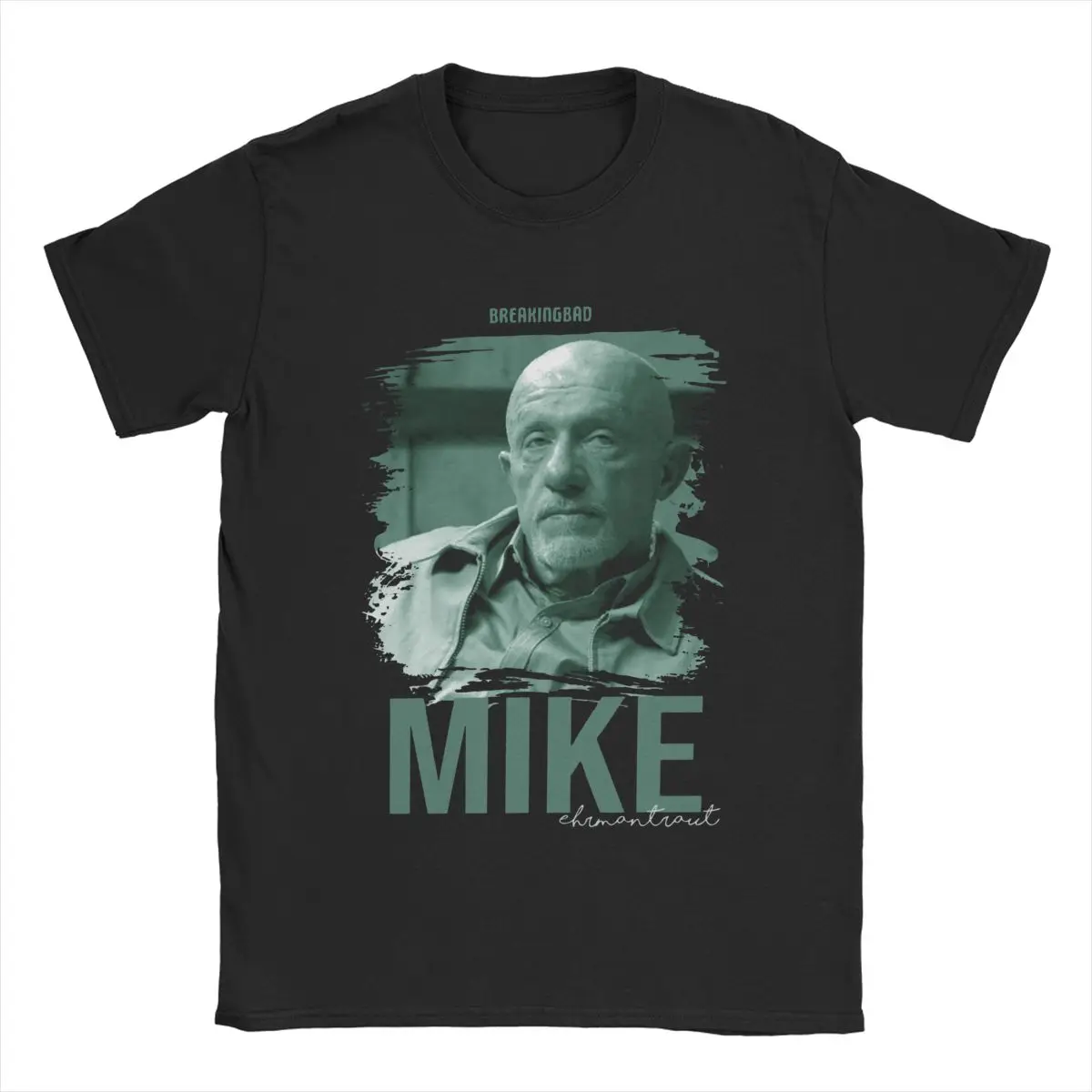 Men's Mike Ehrmantraut T Shirt Breaking Bad Cotton Clothing Leisure Short Sleeve Round Neck Tee Shirt Party T-Shirts