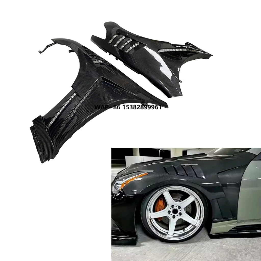 

Carbon Fiber Fenders for G37 Coupe/Sedan 2009-2015 Upgraded Lightweight Direct Fit G37 Carbon Fiber Fender