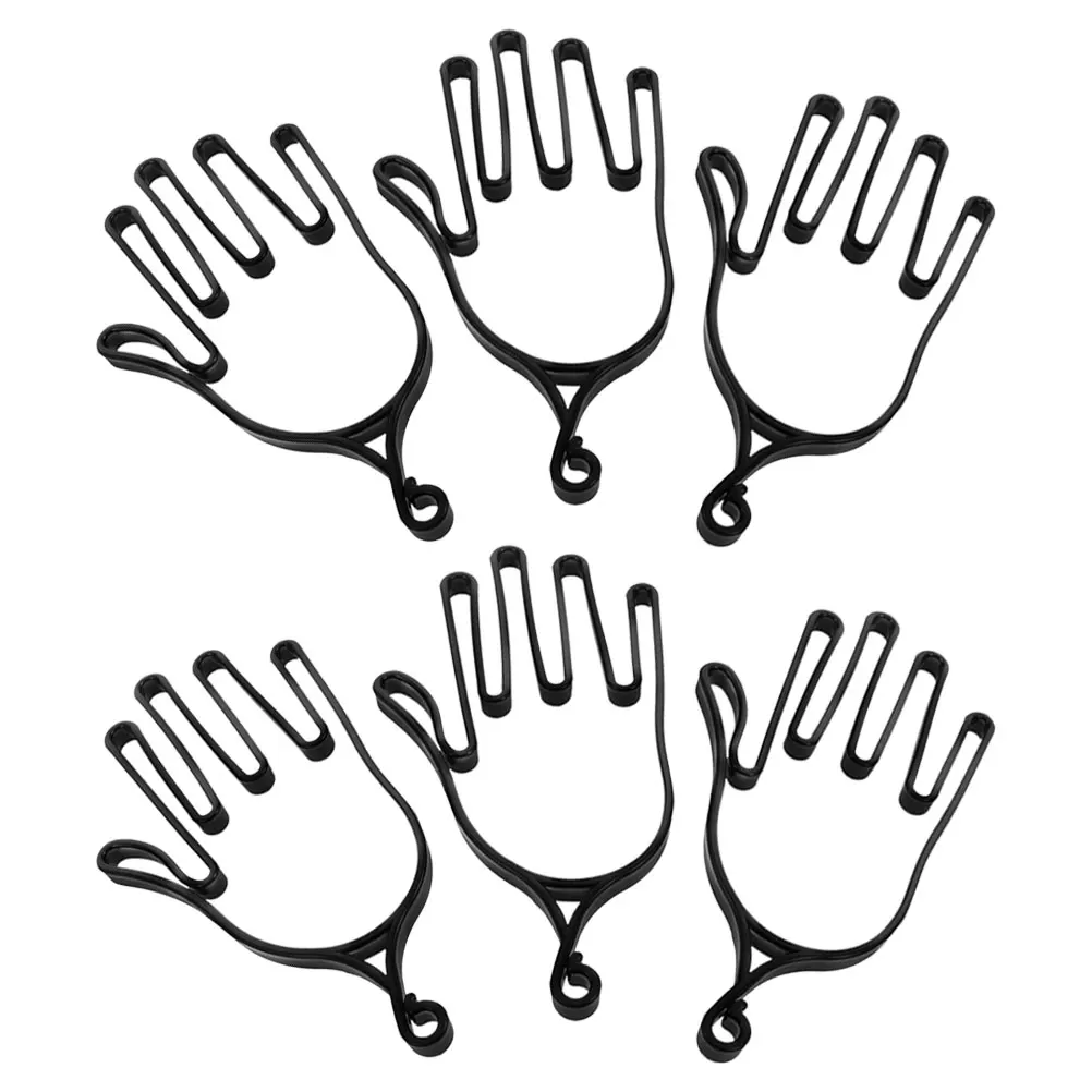 

Golf Glove Holder Gloves Accessories for Portable Black Pp Plastic Hanger Keeper