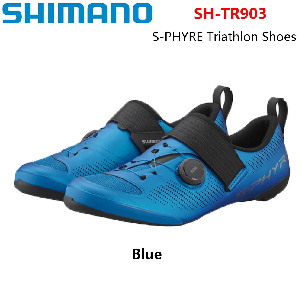Shimano TR903 Triathlon zelfsluitende schoenen TR9 S-PHYRE TR903 Ironman Triathlon Racefiets Zelfsluitende rijschoenen Vergrendelbare schoenen