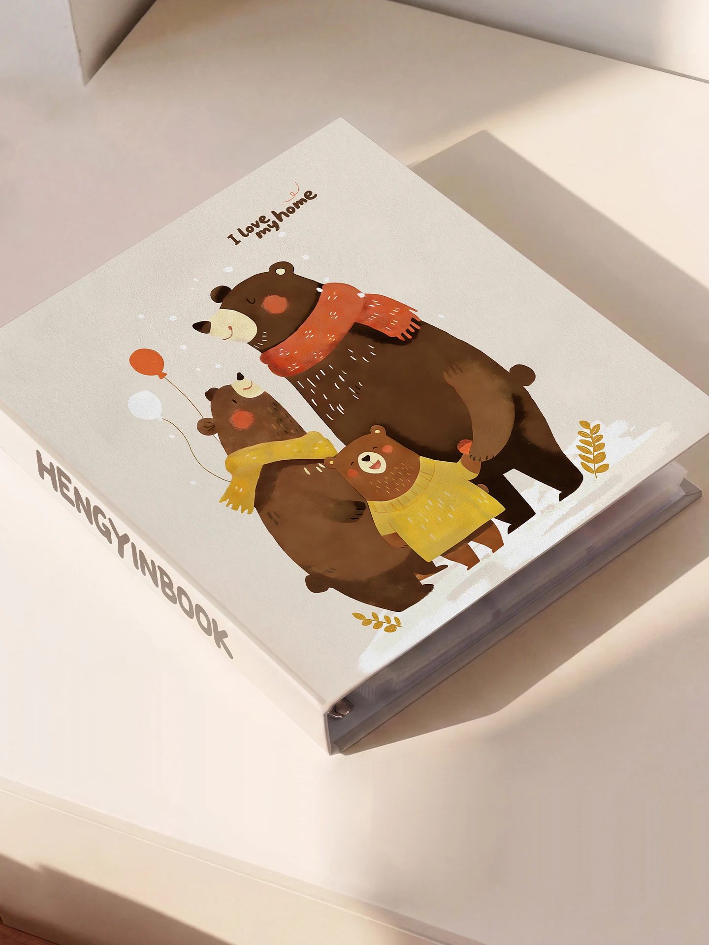 baby-growth-memorial-album-large-capacity-photo-album-3-inch-6-inch-infant-record-photo-album-soft-cute-healing-style-paper-m