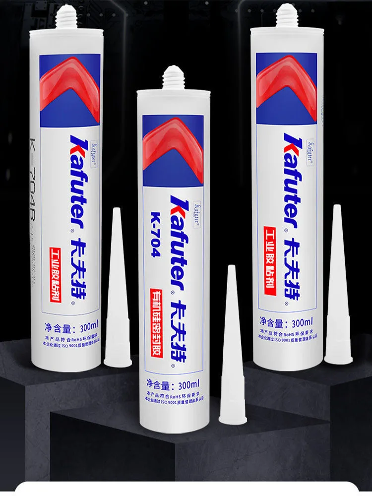 300ML K-704 705 704B Silicone Rubber Insulating Electronic Seal Environmental Protection High Temperature Waterproof Adhesive