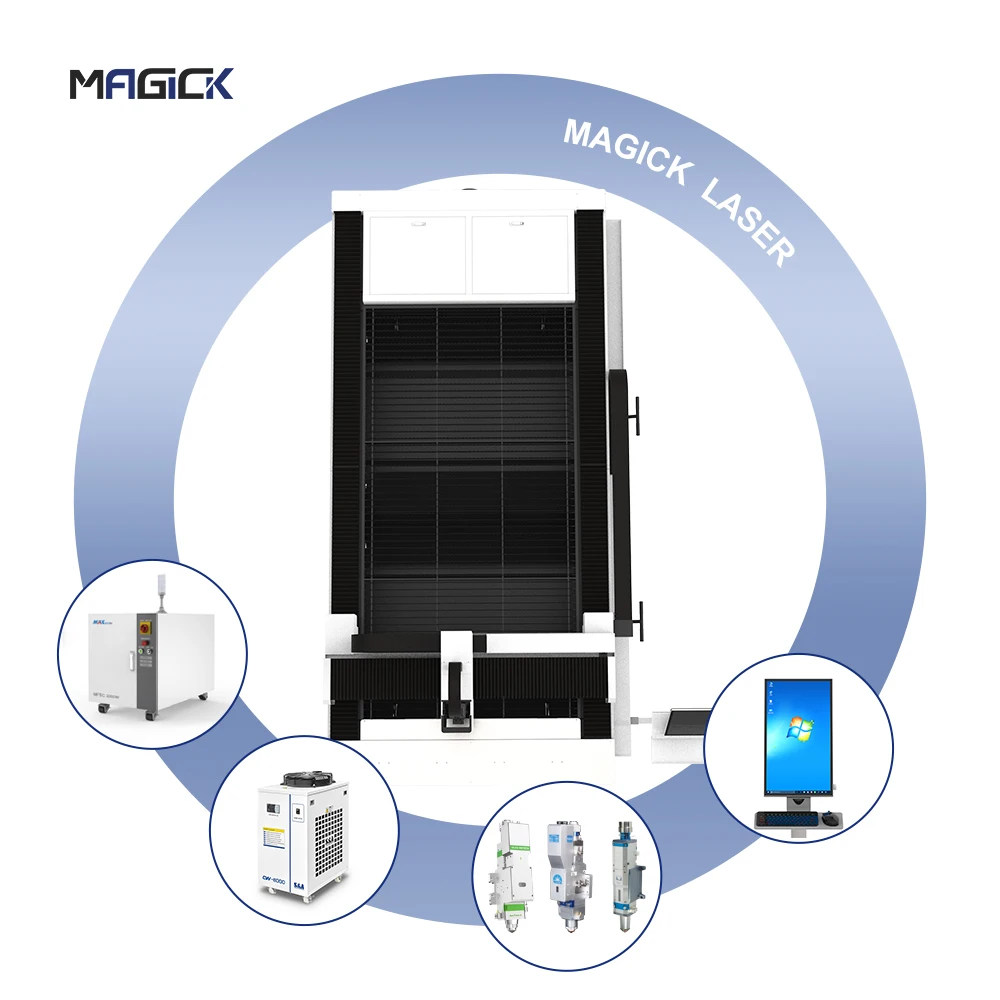 고품질 금속판 절단기 MK-3015S 레이툴스 광학 렌즈 절단기
