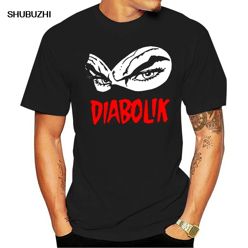 

Fm10 Mens Tops Tee T Shirt DIABOLIK EVA Cartoon & Comics Top Quality Tops T-Shirt fashion t-shirt men cotton brand teeshirt