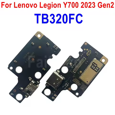 New USB Charging Port Connector Plug Jack Charge Dock Board Flex Cable For Lenovo Legion TB320FC Y700 Gen2 2023 Tablet