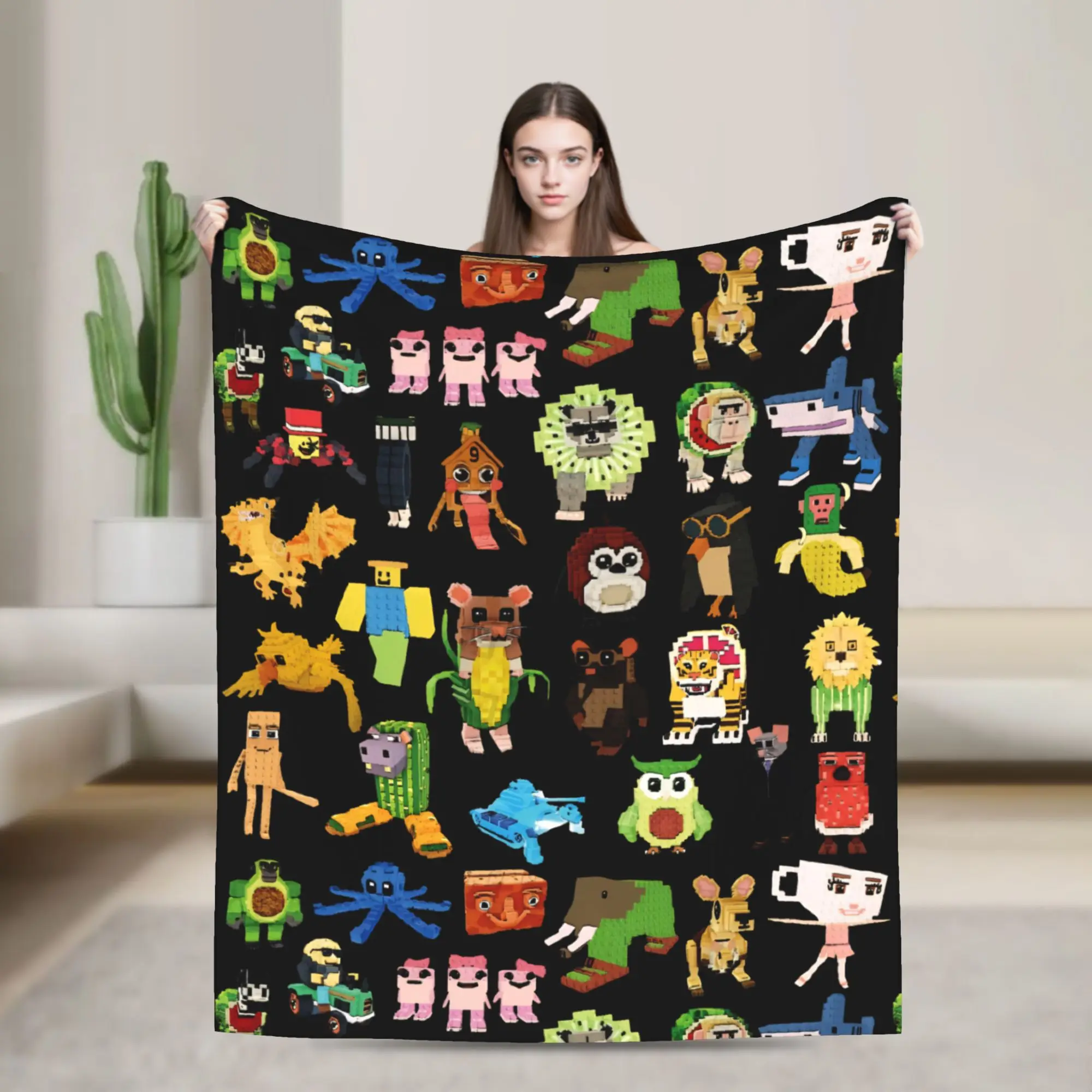 roubar-um-brainrot-game-cobertor-franela-super-macio-cobertor-para-quarto-sofa-colcha