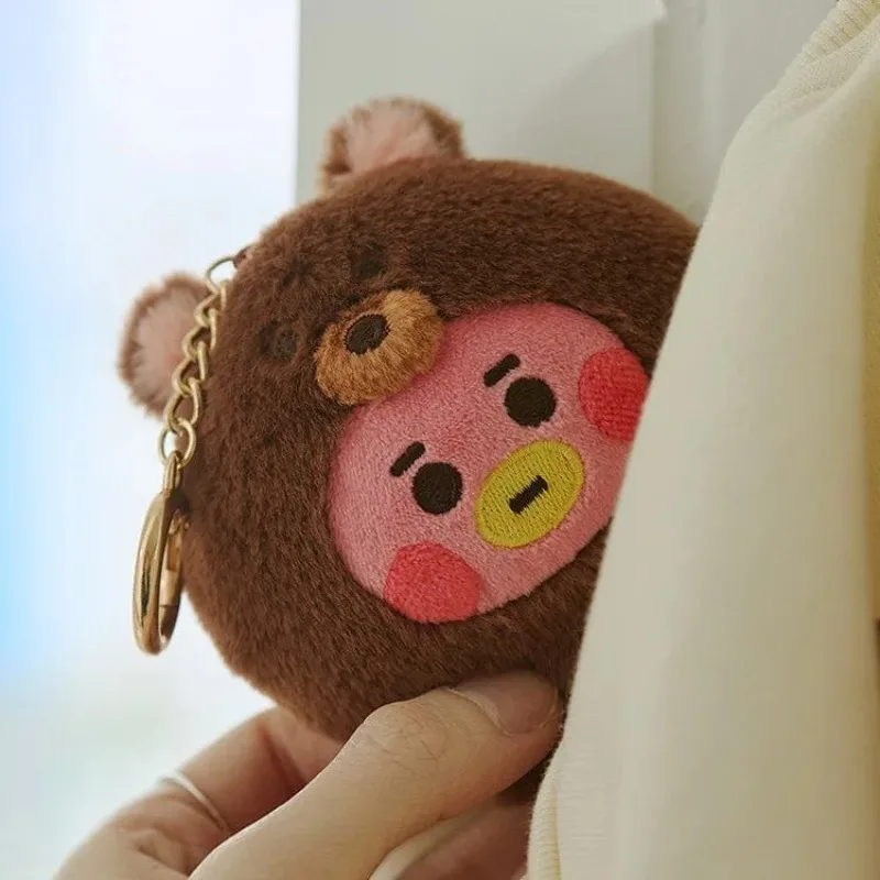 Fashion New B T 2 1 Plush Toy Korean Trend COOKY SHOOKY Cross Dressing Plush Toy Backpack Keychain Accessories Gift for Friends view 3