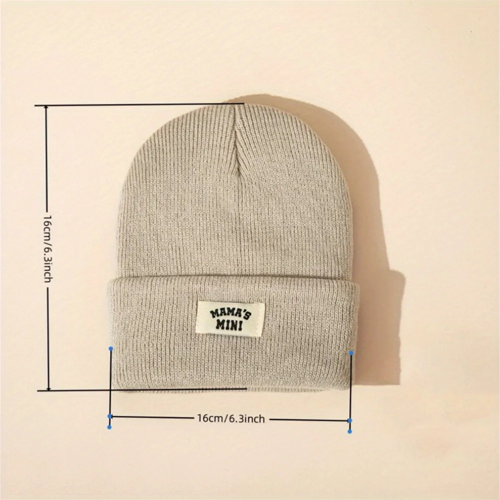 Kids Warm Knitted Beanie Set 1-3 yrs 3