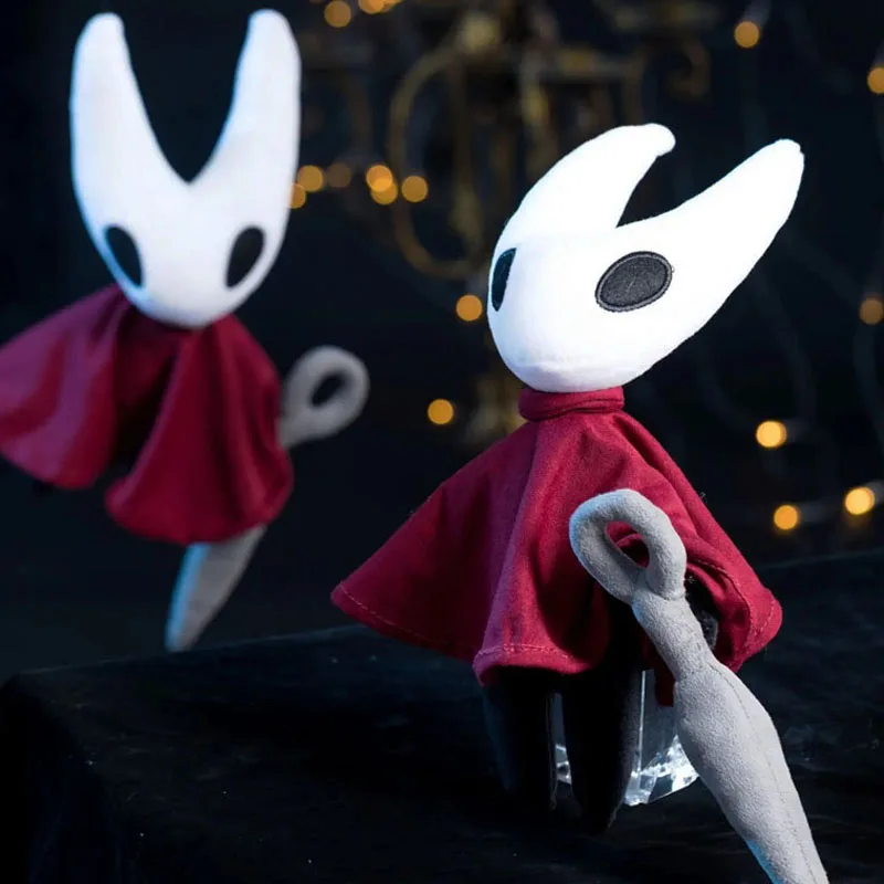 Nuevo Adorable juguete de peluche de Hornet de dibujos animados, Caballero hueco, Silksong, juego de peluche, mercancía, Hornet para niños, regalo de cumpleaños y Halloween