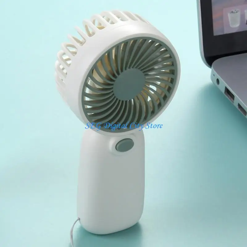 

U75B Miniature Battery Powereds Hand Fan Quiet Operations Travel Companion
