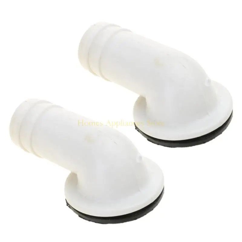 D0AB 2 pcs Connettore scarico del condizionatore Air Connettore beccuccio esterno