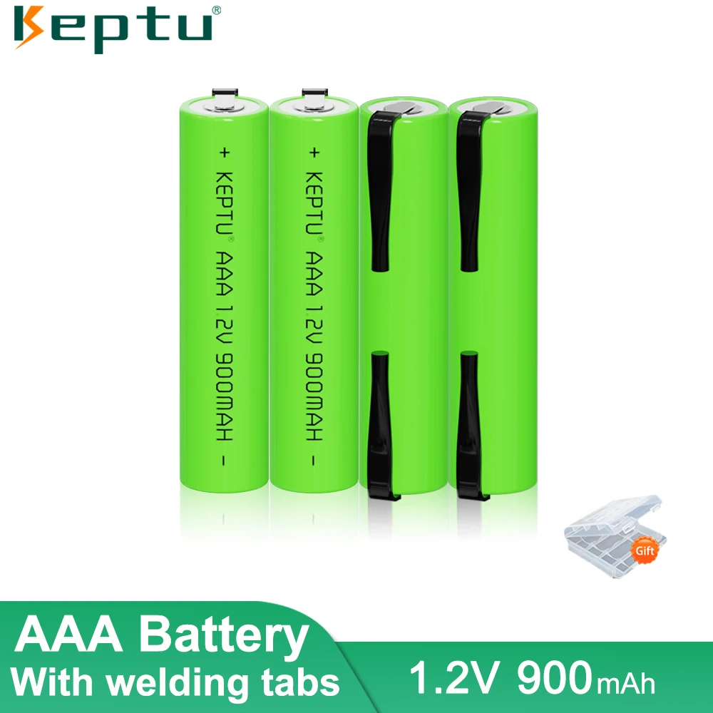 Akumulator 900mAh AAA ni-mh aaa z zakładkami spawalniczymi akumulator 1.2V aaaa do golarki elektrycznej Philips