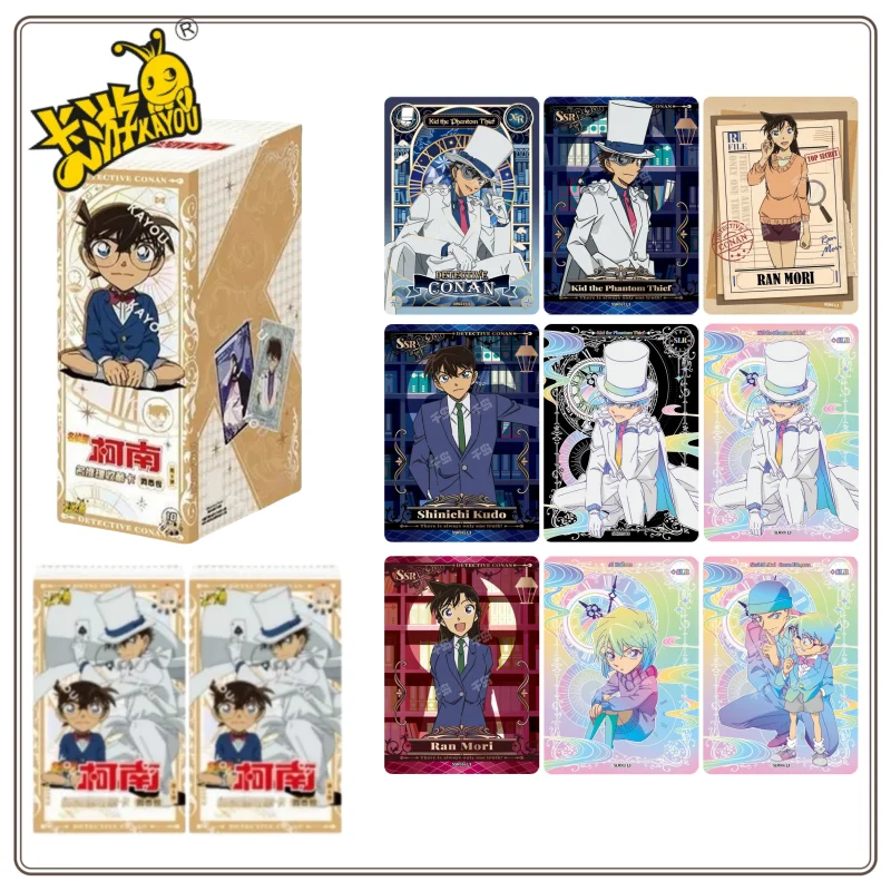 Spot Goods KAYOU véritable détective Conan carte mystère Insight Pack Rare SC carte Anime cartes de Collection jouets cadeaux