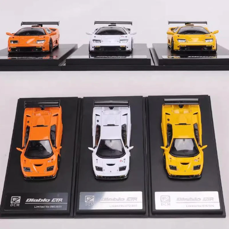 DCM 1:64 ディアブロ GT-R 合金車モデル静的コレクション装飾ホリデーギフトおもちゃ