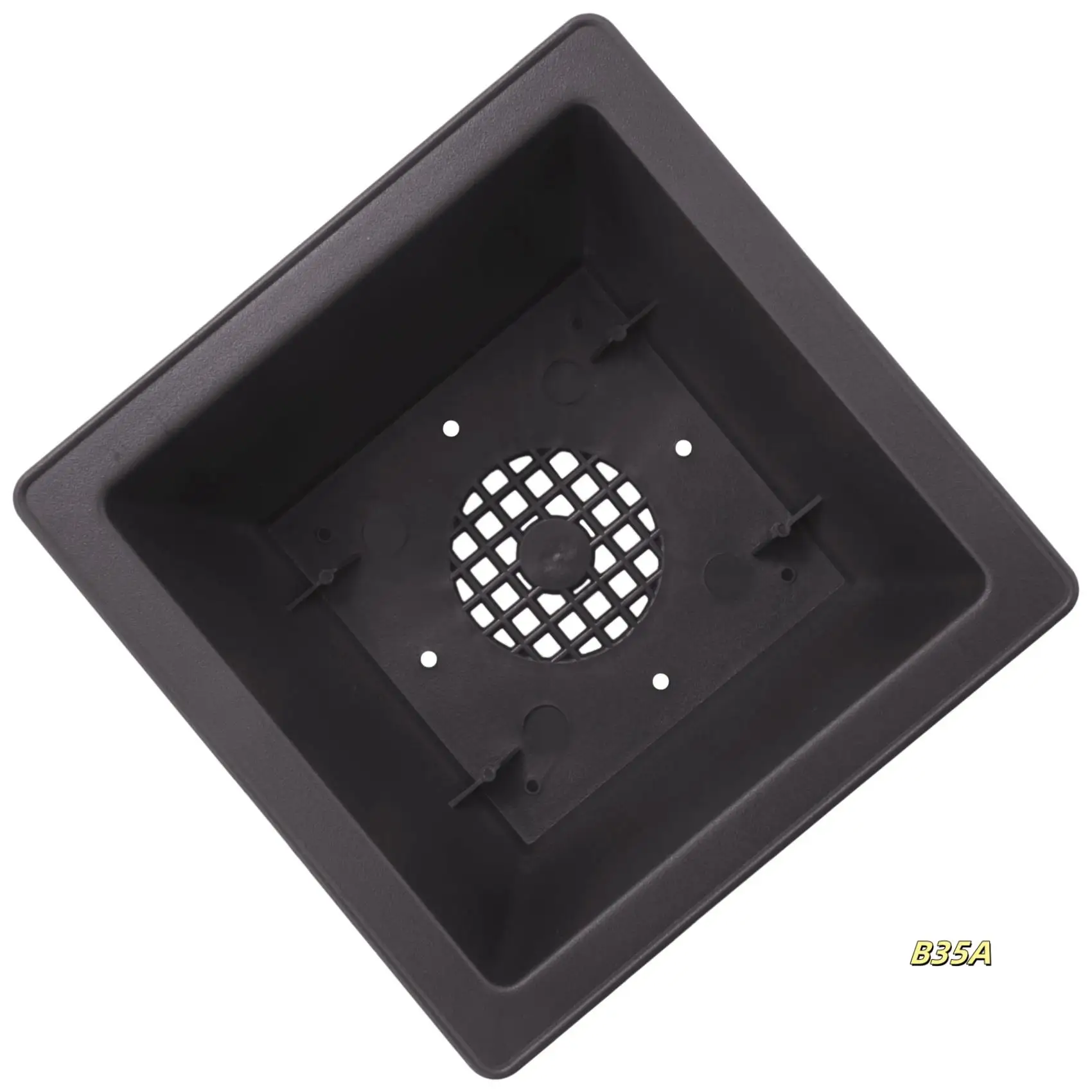 

15 PCS 4.7 Inch Flower Pot, Square Plastic Bonsai Training Pot, Flower Succulent Flower Pot Container, For Garden, Interior, Hom