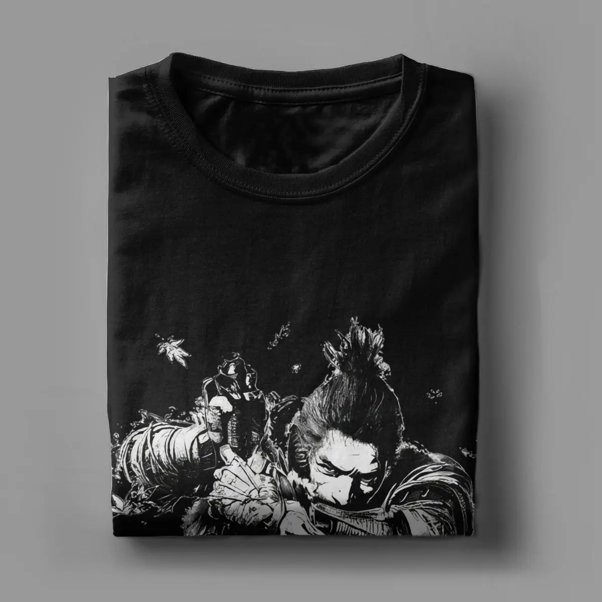 DARK SOULS Game T Shirt Men Women\'s 100% Cotton Creative T-Shirt Crewneck Sekiro: Shadows Die Twice Tees Short Sleeve Clothing