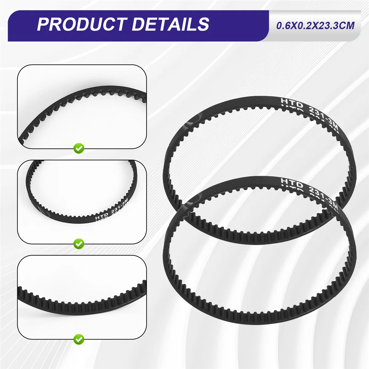 A66T, комплект из 2 сменных ремней для Shark NV501, NV502, NV503, NV505, NV500W, подъемные вакуумные детали ротатора