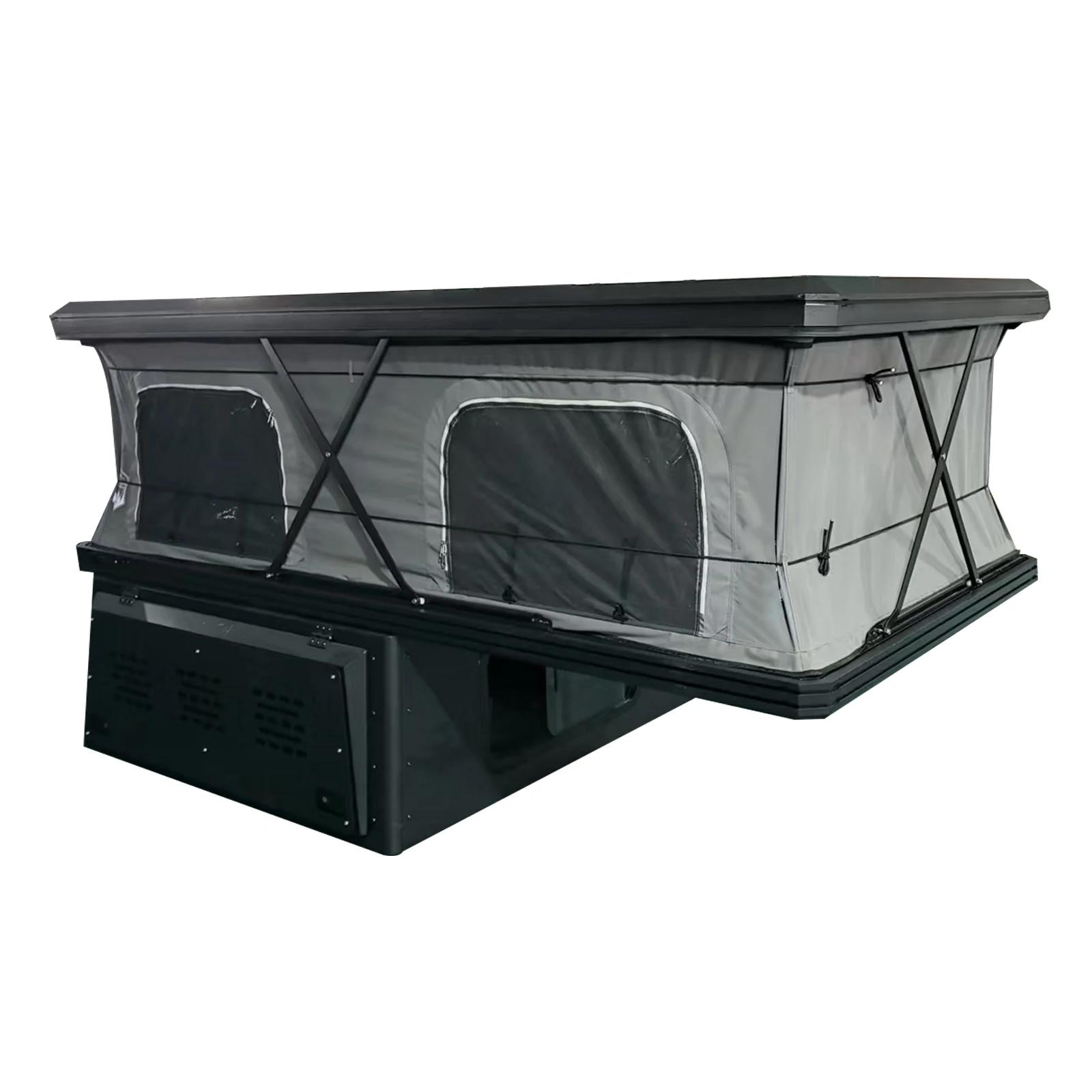 4X4 Pop up Four-Season Soft Fabric Truck Canopy Camper for tacoma F150 Camper Shell 5ft With the Option Insulation Layer