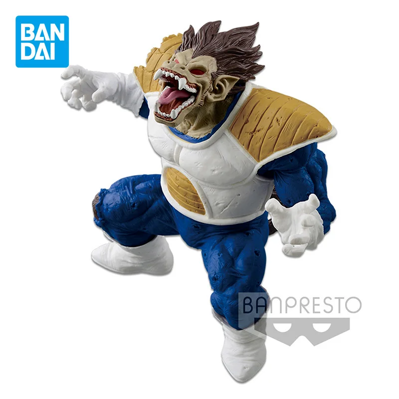 Original Genuine Dragon Ball Anime Figura Vegeta IV Figura de Ação Bonecas Brinquedos para Meninos Crianças Presente de Natal Collectible Model