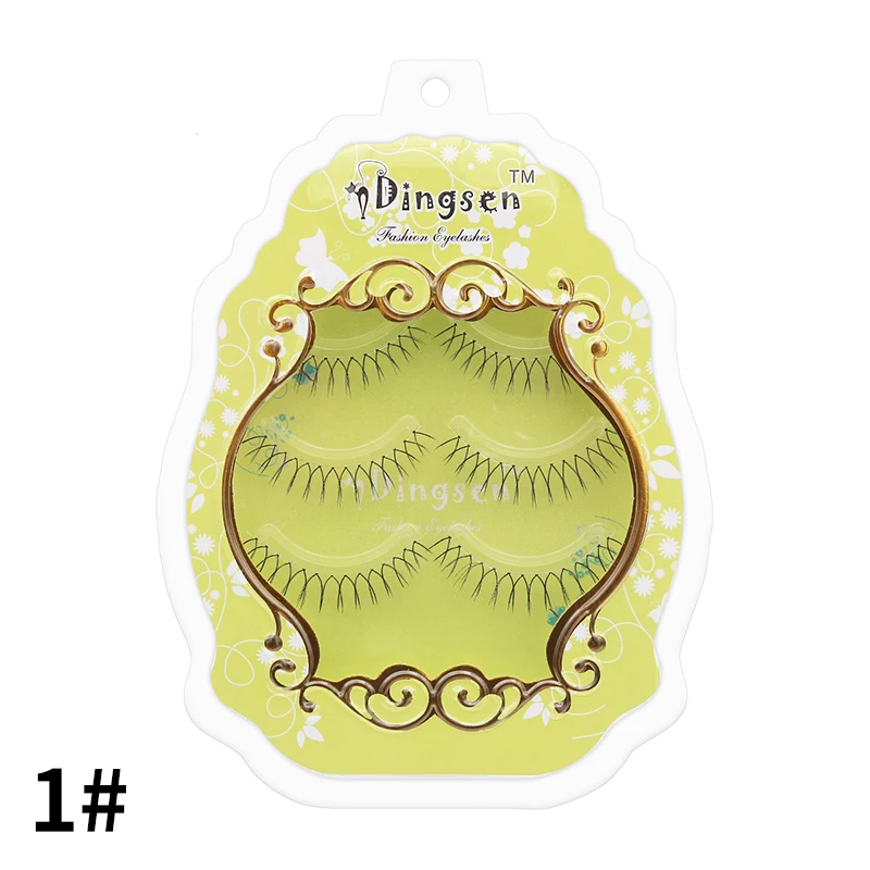 DINGSEN 5 Paar Neue Manga-Wimpern Kosmetik Individuelle Natürliche Wimpern Cosplay Wimpernbüschel Make-up Koreanische Künstliche Wimpern – Detail 18
