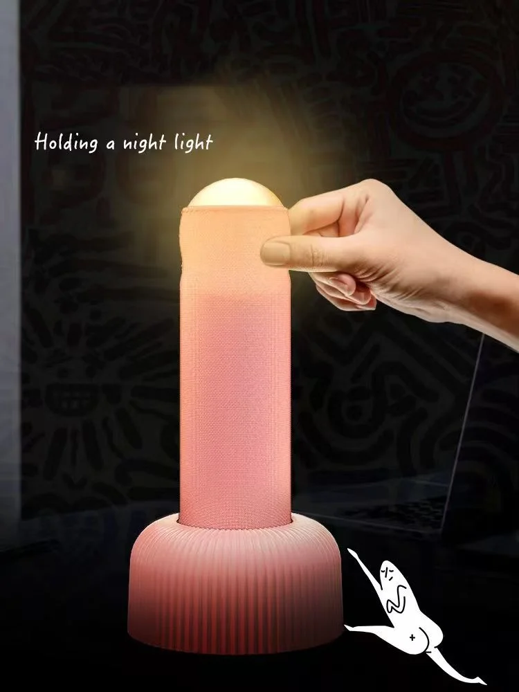 Funny USB Night light Penis Shaped Mini Lamp Bedside Table Room Decoration Mood Light Gift For Girls