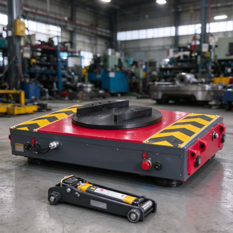 Customized Battery Powered Electric Load Moving Dolly 20 Ton 30 Ton Industrial Transfer Cart with Remote Control