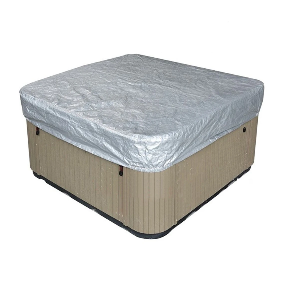 

Заводская цена, чехлы для гидромассажной ванны, оттенок для ванны, пылезащитный чехол, заводские уличные УФ-водонепроницаемые чехлы для спа-ванны с горячими источниками