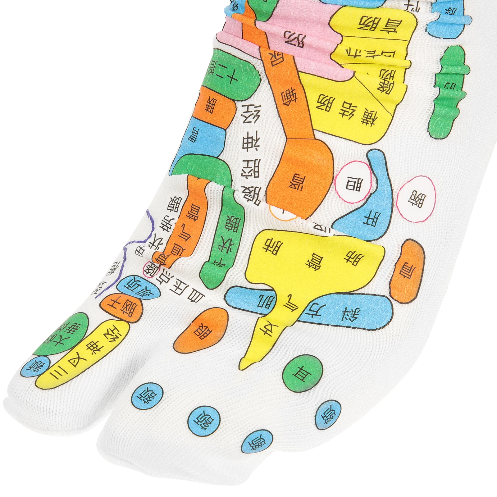 

1 комплект, массажные перчатки и набор носков для акупрессуры, высококачественный прочный рефлексологический массажер для рук и ног с принтом, акупунктурная точечная терапия
