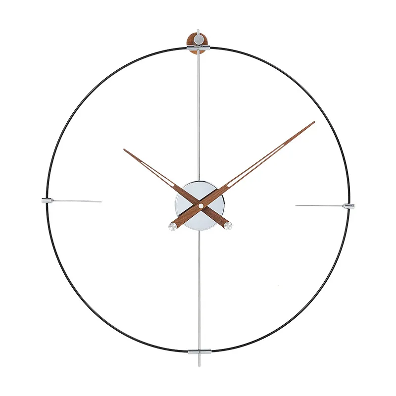 

Wall Clock Unusual Modernization Minimalist Design Wall Watches Home Decor Decorated Mute Wall Clock Modern Design Luxury