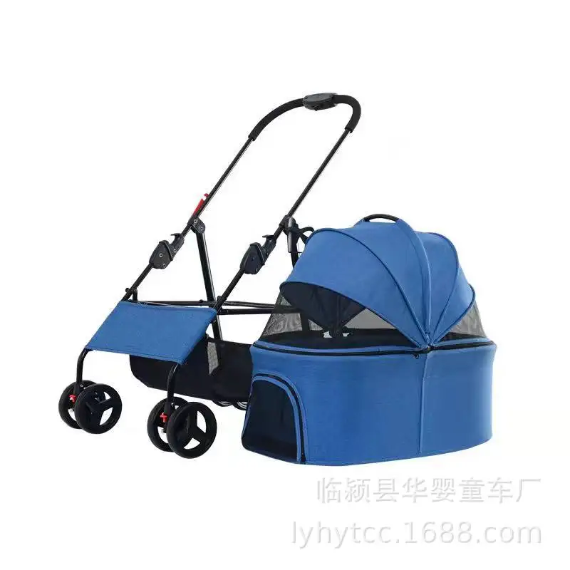 Pet Cart Outdoor Dog Cart Detachable Pet Cart Portable Outdoor