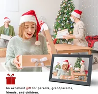 2025 WiFi Frameo Digital Photo Frame 10.1 Inch 32GB/64GB Smart Digital Picture Frame with 1280x800 IPS HD Touch Screen