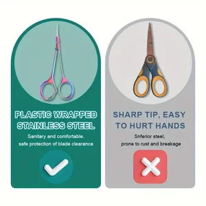 1 adet makas, başın kütikülü, hassas kesicinin kemeri, tırnak ucu, keskin nokta, çelik, paslanmaz, alet, tırnak ve kaşı kes, sk öldü Erkeksi bir şekilde uyarlanmış kumaş için en iyi 10 satış-no. 10