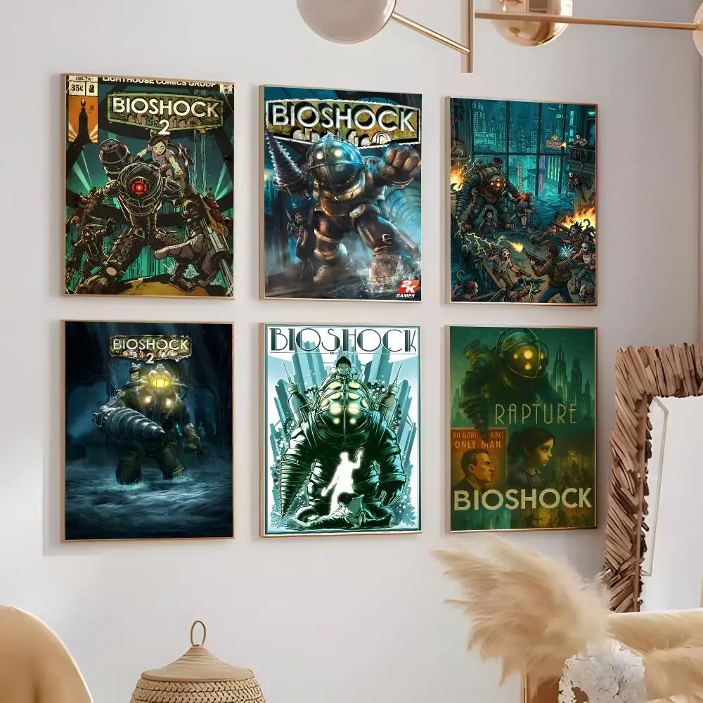 Game Location R-Rapture Poster Contemporary Home Wall Ornaments & Stylish Indoor Accents